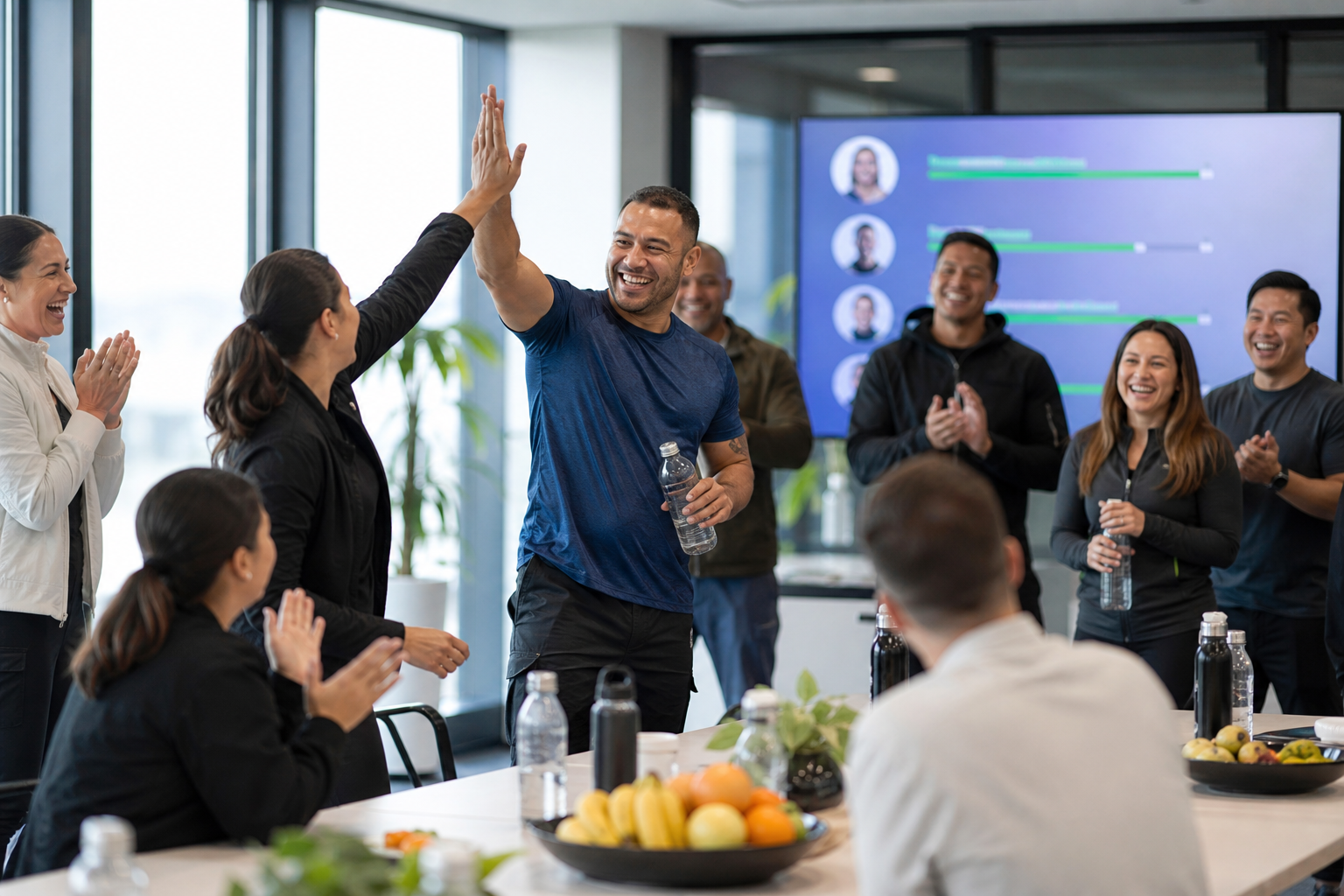 Cartilageiaplane corporate health challenge celebration event